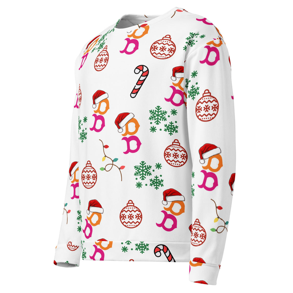 Boston Christmas Pajama Sweatshirt