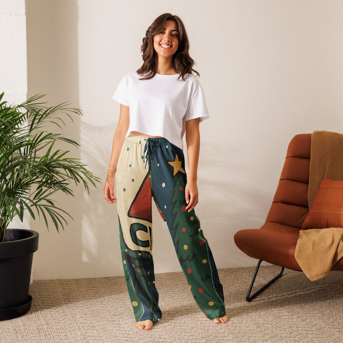 CITGO Sign Christmas Pajama Pants