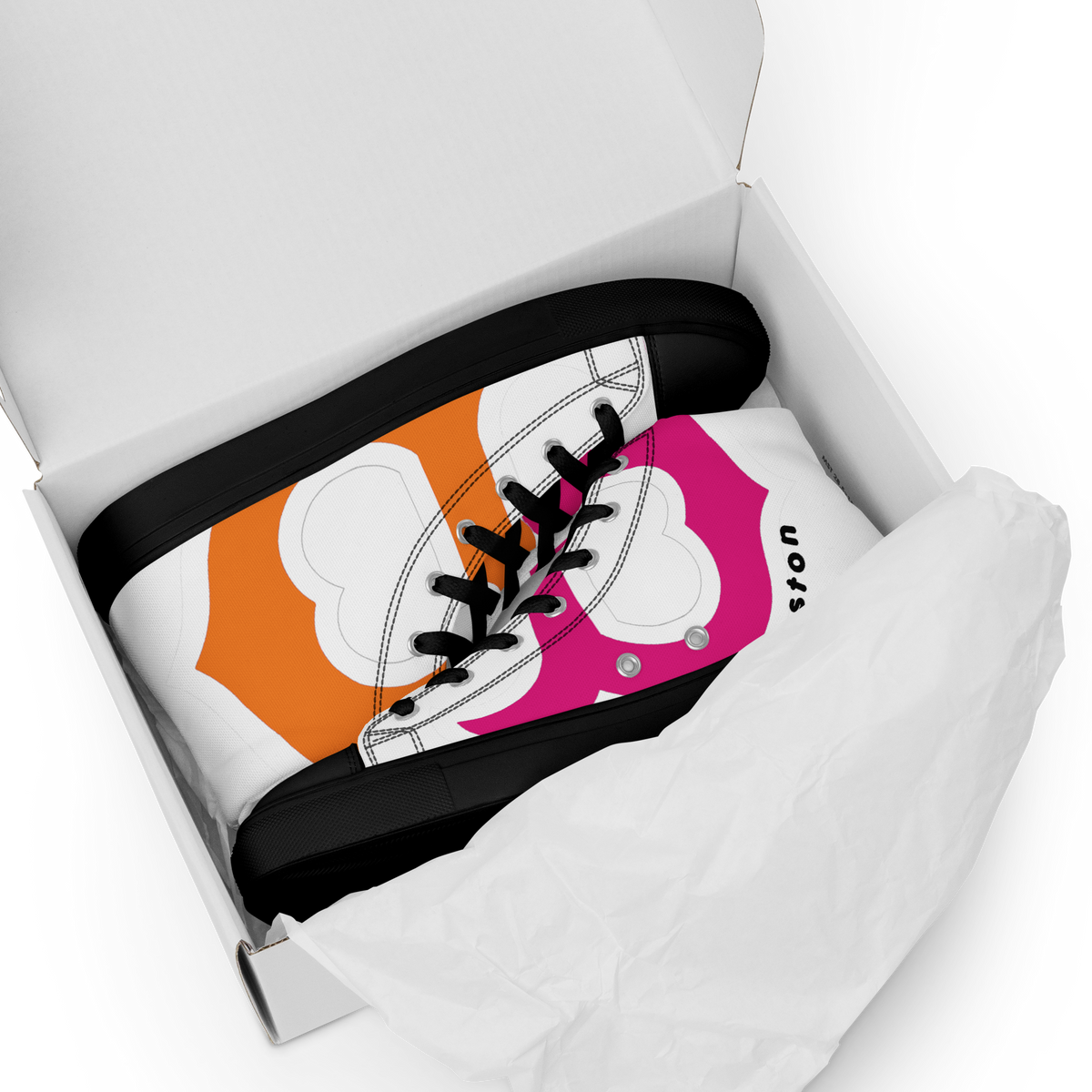Boston B Men's High Tops